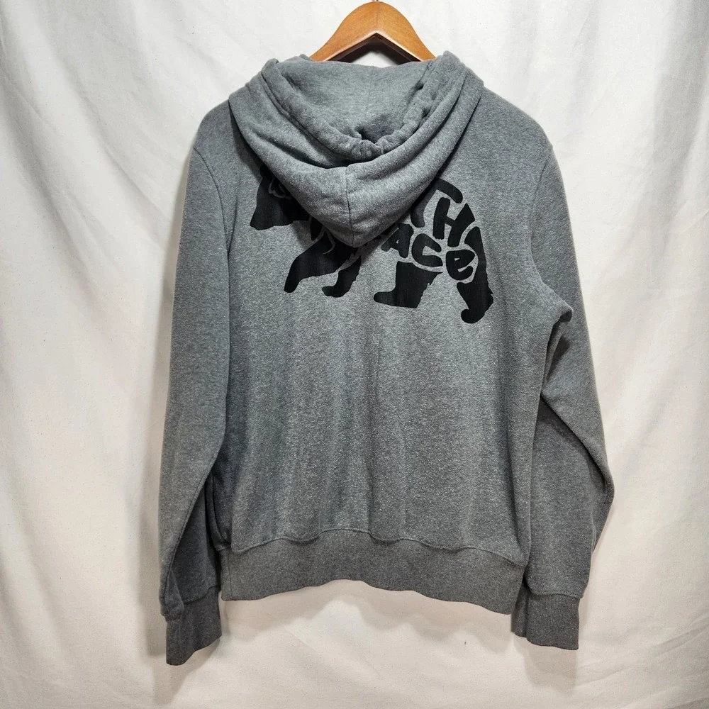 The North Face Mens Sweatshirt Hoodie Size XL Pullover Gray